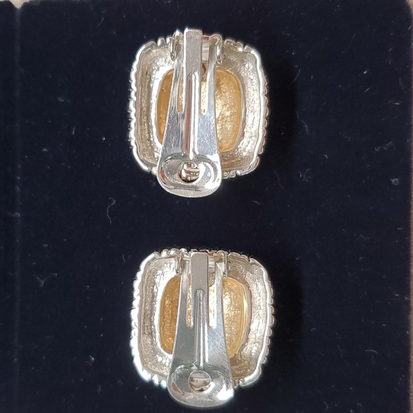 Navajo-look clip earrings - Picture 2 of 3